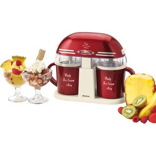 ARIETE 631 Twin Ice Cream Maker - zmrzlinovač (dvě různé příchutě)