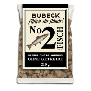BUBECK Nr.2 Fisch - přírodní pamlsek s rybím masem bez obilovin (210g)