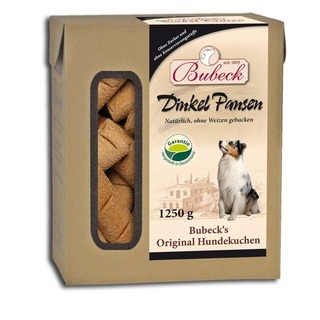 BUBECK Dinkel Pansen - sušenky z čerstvých drštěk bez obsahu pšenice s obsahem špaldy (1,25kg)