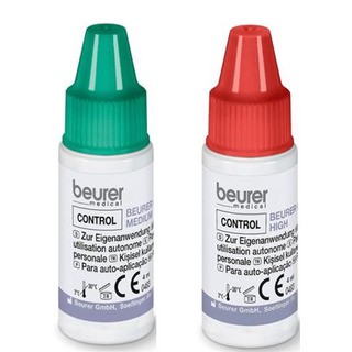 Beurer 457.09 kontrolní roztok ke glukometru Beurer GL 30 / 32 / 34, BGL 40 / 60 (2x 4ml)