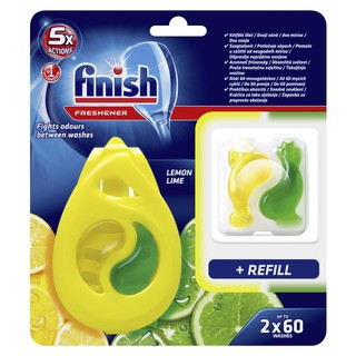 FINISH DUO Citron&Limeta Easy Clip - osvěžovač myčky