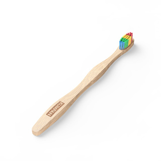 KUMPAN AS03 - duhový bambusový zubní kartáček