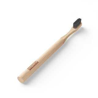 KUMPAN ASCH01 - bambusový zubní kartáček s aktivním uhlím