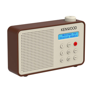 Kenwood CR-M25DAB-T přenosné DAB+/FM rádio s Bluetooth moka