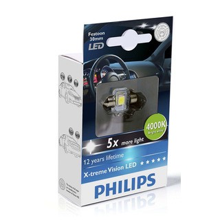 Philips Interiérová LED žárovka X-tremeVision 14x30 4000K (1 ks) - autožárovka