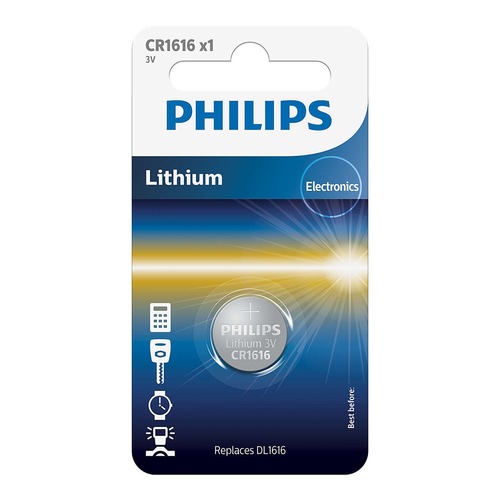 baterie LITHIUM 1ks (CR1616/00B, CR1616)