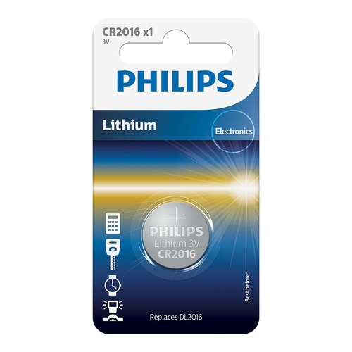 baterie LITHIUM 1ks (CR2016/01B, CR2016)