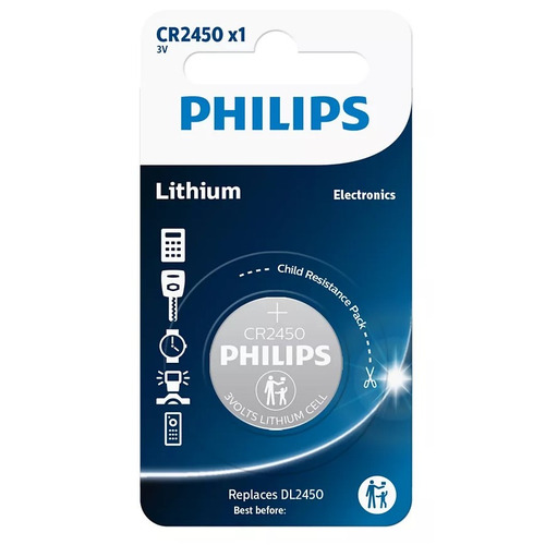 baterie LITHIUM 1ks (CR2450/00B, CR2 450)