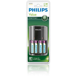 Philips MultiLife nabíječka na tužkové baterie (SCB1490NB/12) + 2x AA NiMH 2100mAh