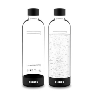 Philips ADD911BK/10 GoZero - černá láhev k výrobníku sody 1l (2ks)