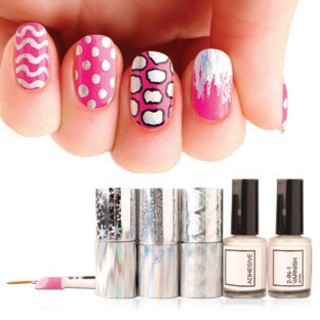 RIO Holographic Nails - holografické folie na nehty
