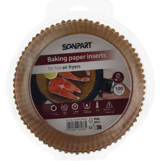 ScanPart pečicí papír do fritézy 16 cm 100 ks SCA2910070002
