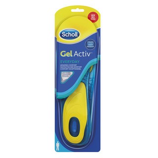Scholl GelActive Everyday - gelové vložky do bot - Muži 1 pár