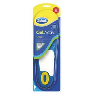 Scholl GelActive Sport - gelové vložky do bot - Muži 1 pár