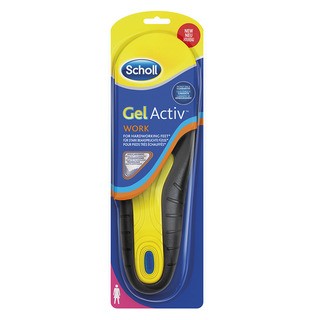 Scholl GelActive Work - gelové vložky do bot - Ženy 1 pár