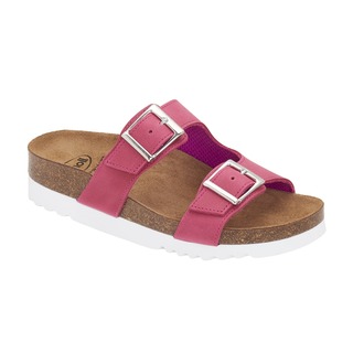Scholl FILIPPA - růžové zdravotní pantofle