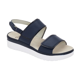 Scholl VIAREGGIO STRAP - tmavě modré zdravotní sandály
