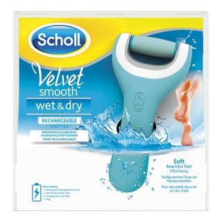 Scholl Velvet Smooth Wet&Dry - elektrický pilník na chodidla do vody