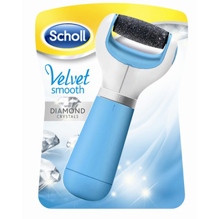 Scholl Velvet Smooth elektrický pilník na chodidla - modrý