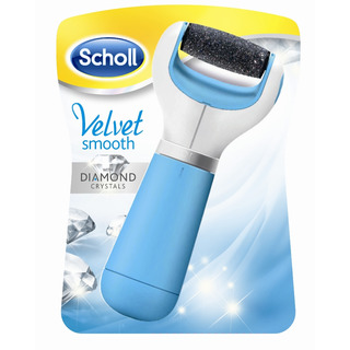 Scholl Velvet Smooth Diamond Crystals - modrý elektrický pilník na chodidla