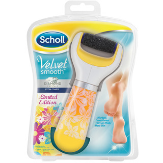 Scholl Velvet Smooth elektrický pilník na chodidla - letní edice