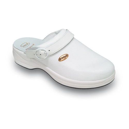 NEW BONUS Unpunched - bílé pracovní pantofle - EU 46