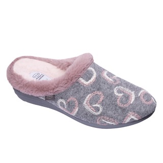 Scholl CREAMY šedá - domácí zdravotní obuv