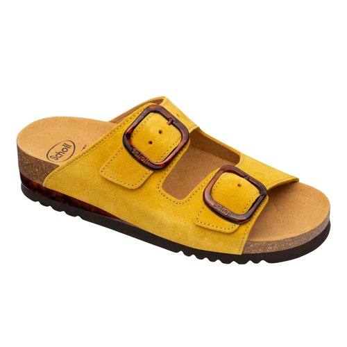 ILARY 2 STRAPS - žluté zdravotní pantofle - EU 38
