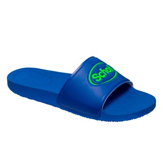 Scholl WOW - modré zdravotní pantofle