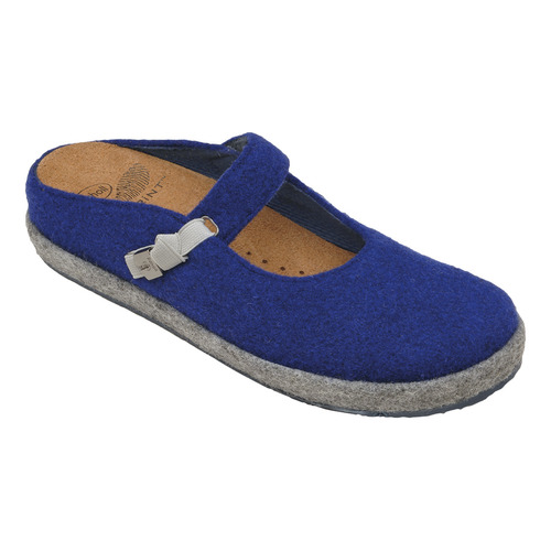IKIKE - modrá domácí obuv - EU 38