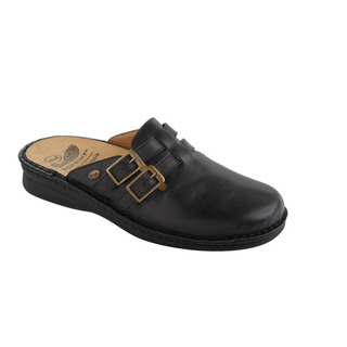 Scholl NEW INDOOR - černé zdravotní pantofle