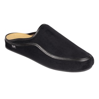 Scholl BRANDY - černá domácí obuv