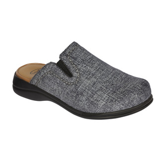 Scholl NEW TOFFEE - tmavě šedá domácí obuv