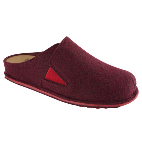 SPIKEY5 - tmavě červená domácí obuv - EU 39
