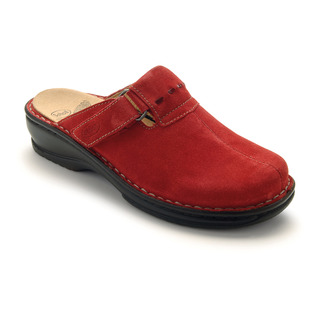 AGATHE červená - domácí zdravotní obuv