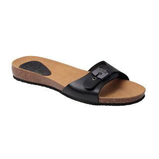 Scholl BAHAMA 2.0 - černé zdravotní pantofle