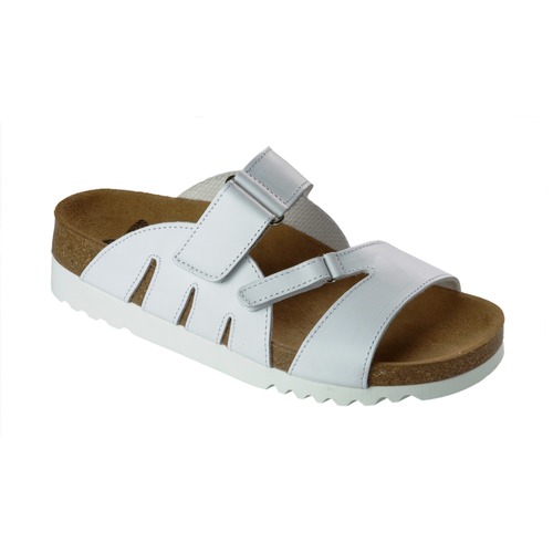 ALABAMA - bílé zdravotní pantofle - EU 37