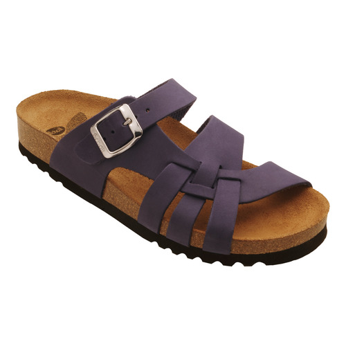 CARSOL tmavě purpurové - zdravotní pantofle - EU 36