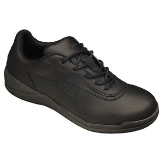 Scholl IZUMO LACES - černé zdravotní polobotky