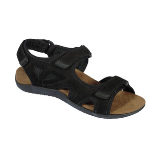 Scholl SPINNER černé - pánské zdravotní sandály
