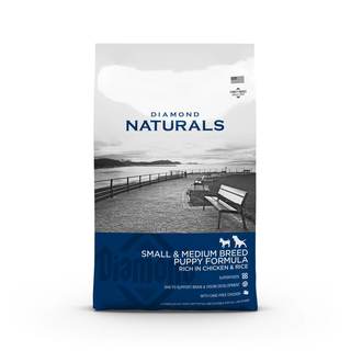 Diamond NATURALS Puppy CHICKEN 15 kg - kompletní krmivo pro štěňata malých a středních plemen bohatá na kuřecí maso a rýži