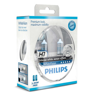Philips H7 WhiteVision (2ks) - autožárovka