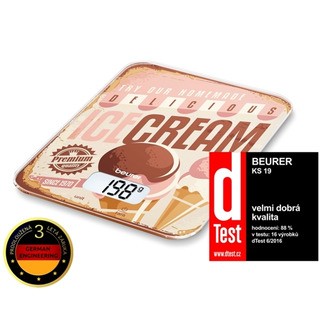 Beurer KS 19 ICECREAM - kuchyňská váha