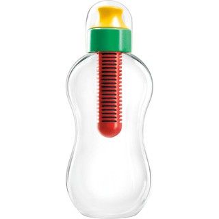 Bobble filtrační láhev - multi zelená (0,385l)