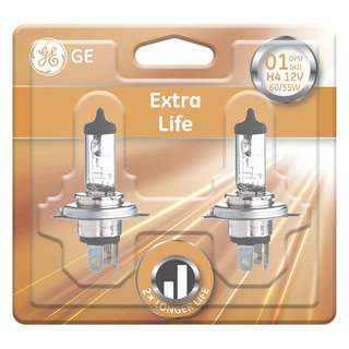 GE lighting H4 Extra Life 2 ks