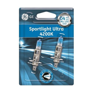 GE lighting H1 Sportlight Ultra 4200K +30% 2 ks