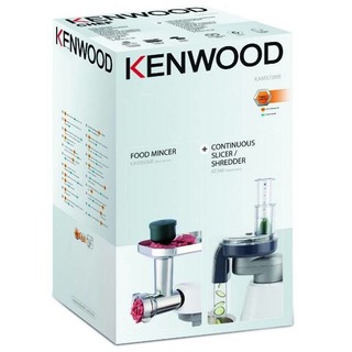 Kenwood KAM573ME - kráječ + strouhač AT340 a mlýnek na maso KAX950ME