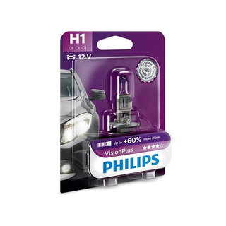 Autožárovka H1 Philips 12258VPB1, VisionPlus, 1ks v balení