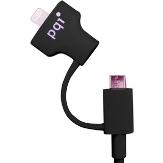 PQI i-Cable Du-Plug 90 Black