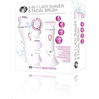 RIO 4 IN 1 LADY SHAVER & FACIAL BRUSH